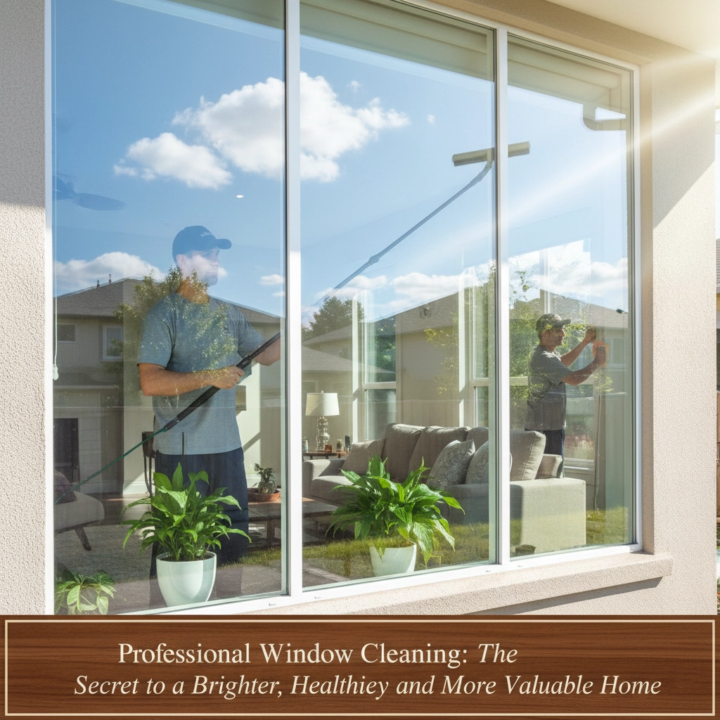 Professional Window Cleaning: The Secret to a Brighter, Healthier and More Valuable Home